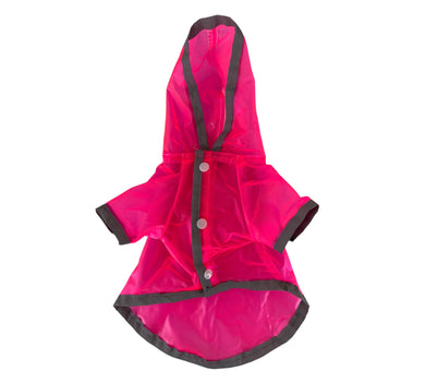 IMPERMEABLE ROSA NEÓN