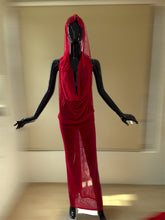 Cargar imagen en el visor de la galería, Maxi Dress #209 Mesh Rojo