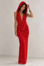 Cargar imagen en el visor de la galería, Maxi Dress #209 Licra Rojo frente