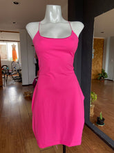 Cargar imagen en el visor de la galería, Mini Dress #201 Rosa Mate, frente